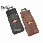 large leather smart phone pouch
